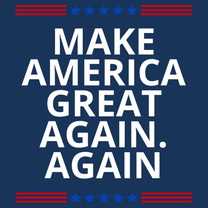 Make America Great Again. Again Poster