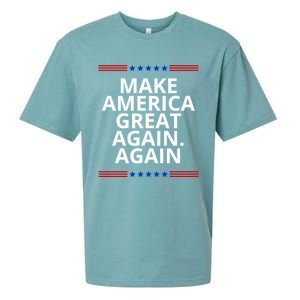 Make America Great Again. Again Sueded Cloud Jersey T-Shirt