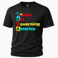 Morons Are Governing America Cooling Performance Crew T-Shirt