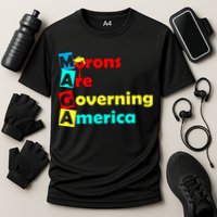 Morons Are Governing America Cooling Performance Crew T-Shirt