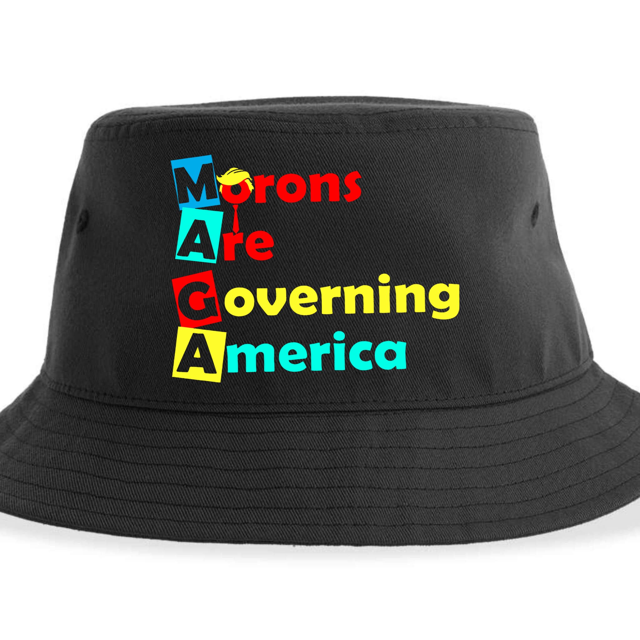 Morons Are Governing America Sustainable Bucket Hat