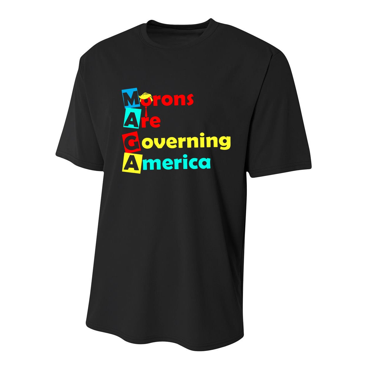 Morons Are Governing America Youth Performance Sprint T-Shirt