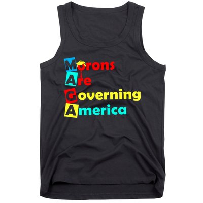 Morons Are Governing America Tank Top