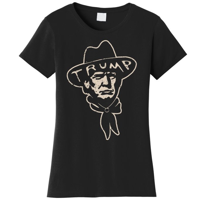 Make America Great Again Trump Cowboy Women's T-Shirt