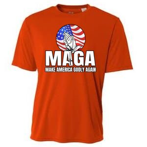 Make America Godly Again Cooling Performance Crew T-Shirt