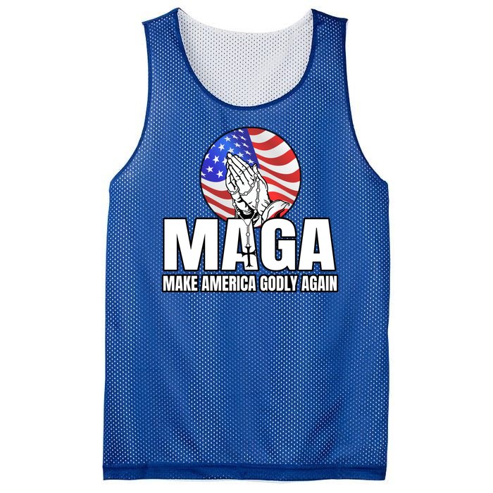 Make America Godly Again Mesh Reversible Basketball Jersey Tank