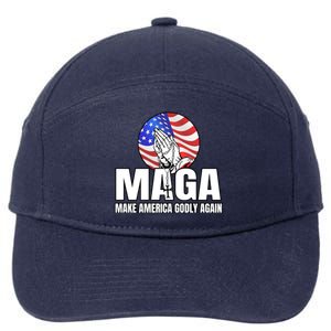 Make America Godly Again 7-Panel Snapback Hat