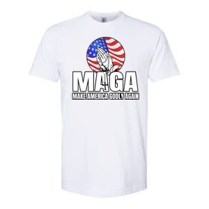 Make America Godly Again Softstyle CVC T-Shirt