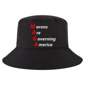 Morons Are Governing America Anti Trump Political Cool Comfort Performance Bucket Hat