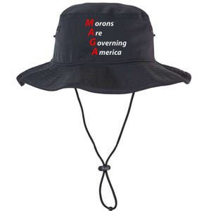 Morons Are Governing America Anti Trump Political Legacy Cool Fit Booney Bucket Hat