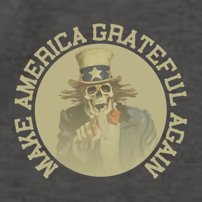 Make America Grateful Again Retro Uncle Sam Funny Vector Backpack