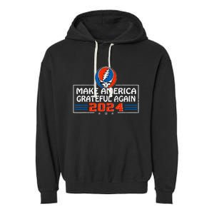 Make America Grateful Again 2024 Garment-Dyed Fleece Hoodie