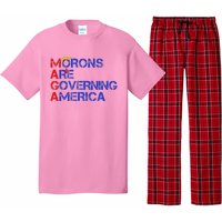 Morons Are Governing America Trump 2024 Pajama Set