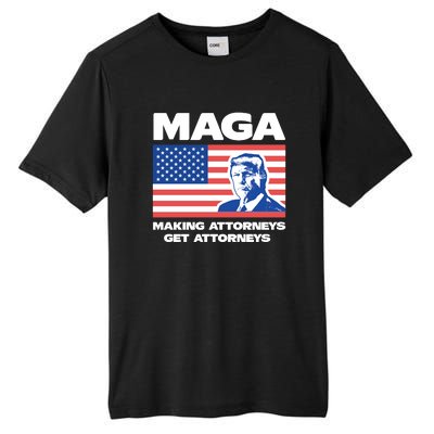 Making Attorneys Get Attorneys Maga Tall Fusion ChromaSoft Performance T-Shirt