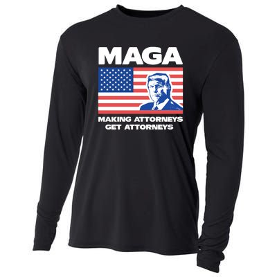 Making Attorneys Get Attorneys Maga Cooling Performance Long Sleeve Crew