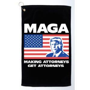 Making Attorneys Get Attorneys Maga Platinum Collection Golf Towel