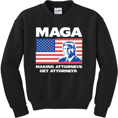 Making Attorneys Get Attorneys Maga Kids Sweatshirt