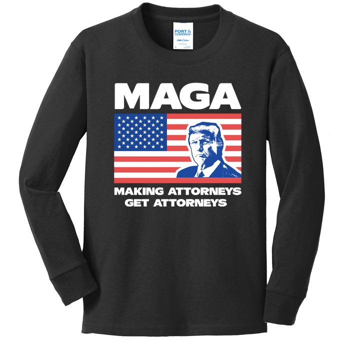 Making Attorneys Get Attorneys Maga Kids Long Sleeve Shirt