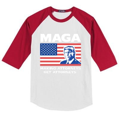 Making Attorneys Get Attorneys Maga Kids Colorblock Raglan Jersey