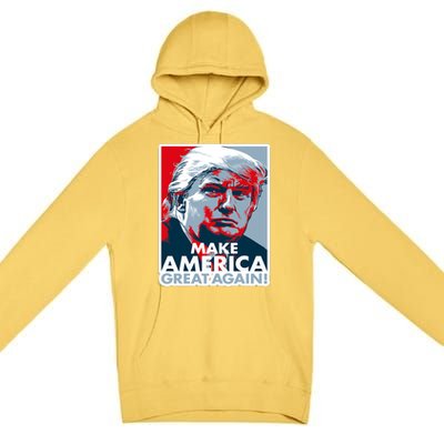 Make America Great Again Trump President Patriotic Premium Pullover Hoodie