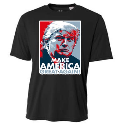 Make America Great Again Trump President Patriotic Cooling Performance Crew T-Shirt