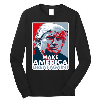 Make America Great Again Trump President Patriotic Long Sleeve Shirt