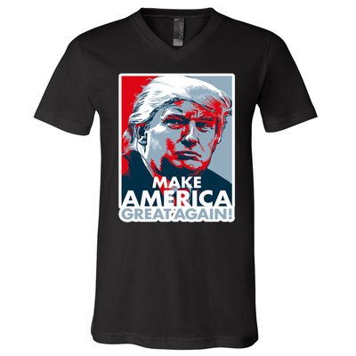 Make America Great Again Trump President Patriotic V-Neck T-Shirt