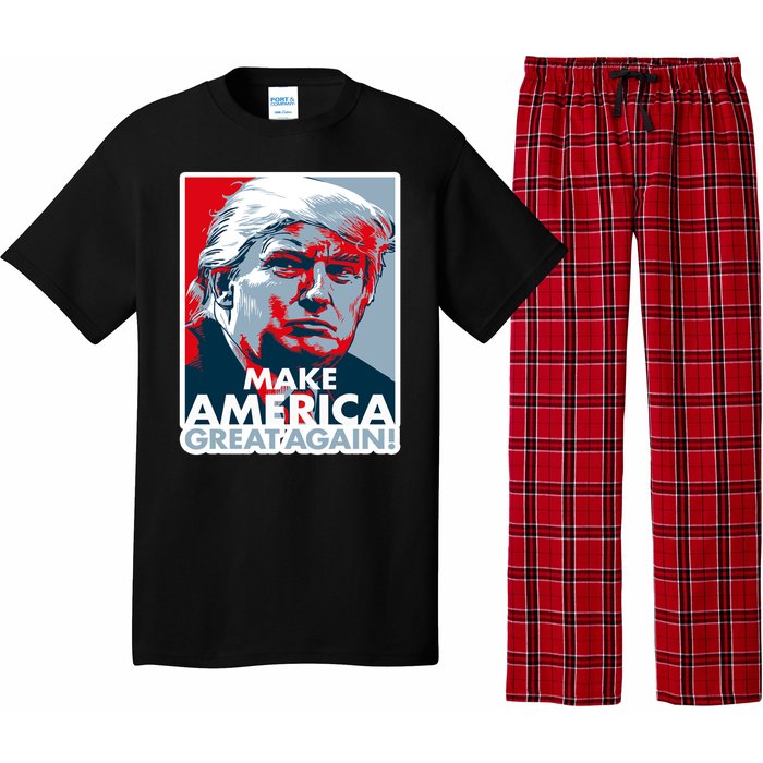 Make America Great Again Trump President Patriotic Pajama Set