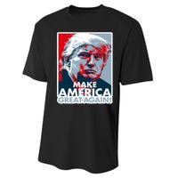 Make America Great Again Trump President Patriotic Performance Sprint T-Shirt