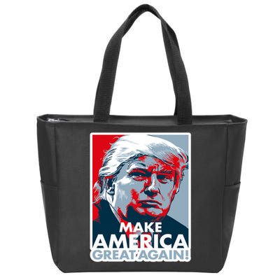 Make America Great Again Trump President Patriotic Zip Tote Bag