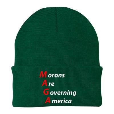 Morons Are Governing America Anti Trump Political Knit Cap Winter Beanie