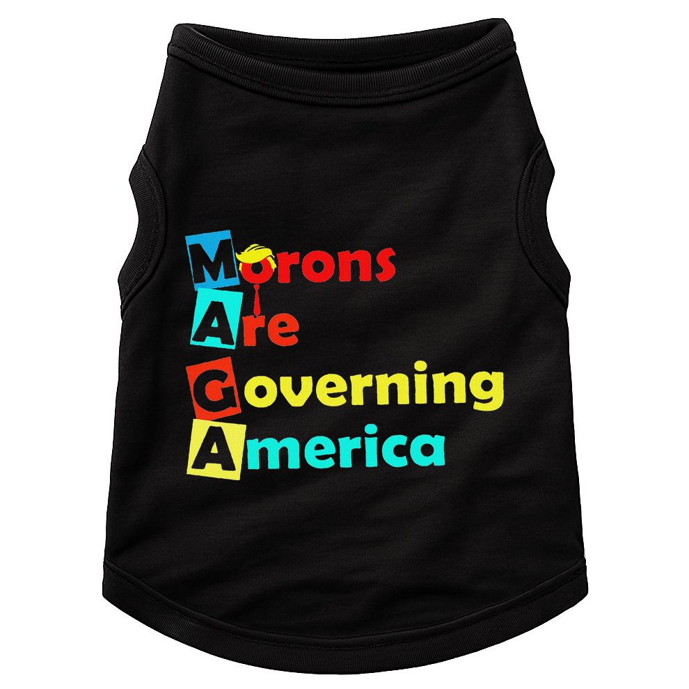 Morons Are Governing America Doggie Tank