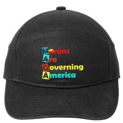 Morons Are Governing America 7-Panel Snapback Hat