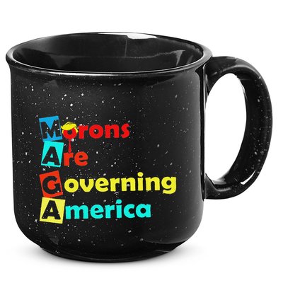Morons Are Governing America 15oz Campfire Ceramic Mug