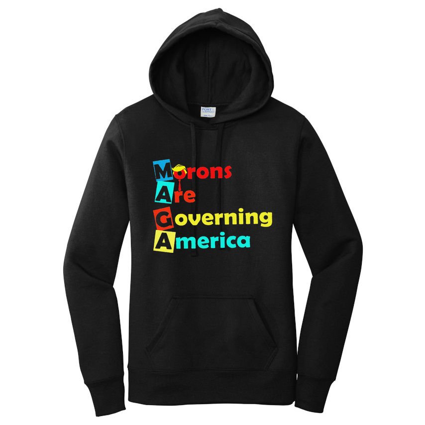 Morons Are Governing America Women's Pullover Hoodie
