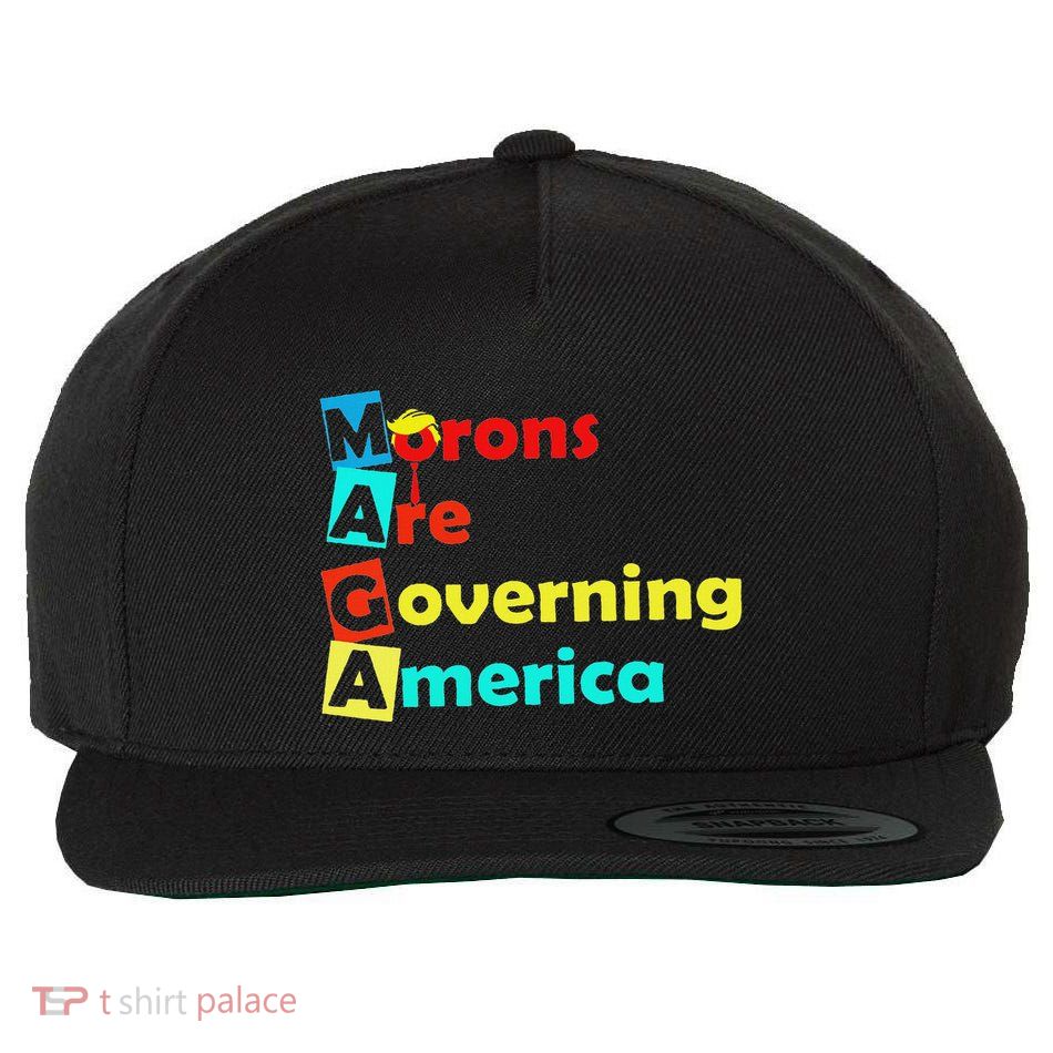 Morons Are Governing America Wool Snapback Cap