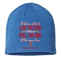 Myelofibrosis Awareness Gift Sustainable Beanie