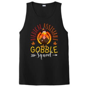 Medical Assistant Gobble Squad Nurse Thanksgiving Turkey Day PosiCharge Competitor Tank