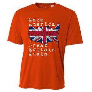 Make America Great Britain Again Funny Gift For Brits Gift Cooling Performance Crew T-Shirt