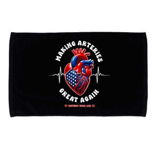 Making Arteries Great Again Cardiac Cath Lab Microfiber Hand Towel