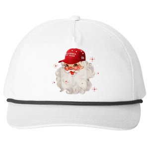 Make America Great Again Pro Trump Santa Christmas Snapback Five-Panel Rope Hat