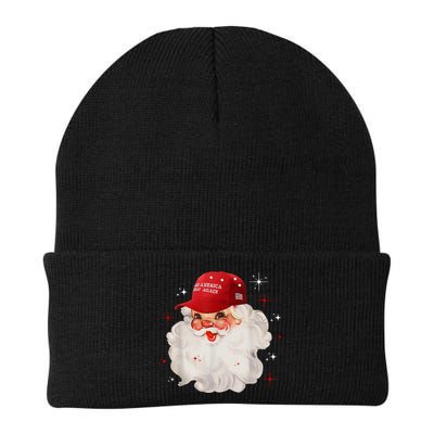 Make America Great Again Pro Trump Santa Christmas Beanie