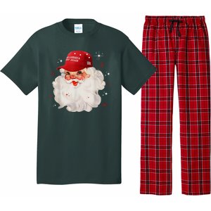 Make America Great Again Pro Trump Santa Christmas Pajama Set