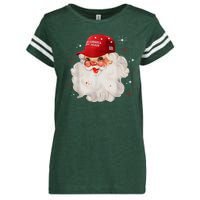 Make America Great Again Pro Trump Santa Christmas Enza Ladies Jersey Football T-Shirt