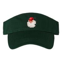 Make America Great Again Pro Trump Santa Christmas Valucap Bio-Washed Visor