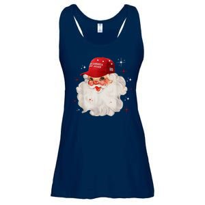 Make America Great Again Pro Trump Santa Christmas Ladies Essential Flowy Tank