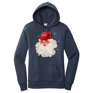 Make America Great Again Pro Trump Santa Christmas Women's Pullover Hoodie