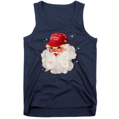 Make America Great Again Pro Trump Santa Christmas Tank Top