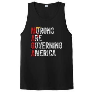 Morons Are Governing America Funny Trump 2024 PosiCharge Competitor Tank