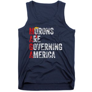 Morons Are Governing America Funny Trump 2024 Tank Top